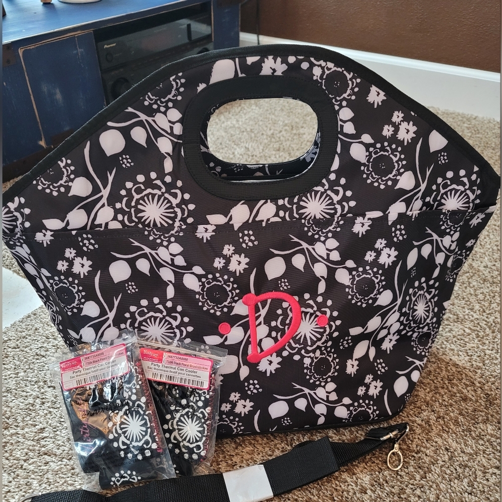 Thirty-One Party Thermal & Can Coozie Set